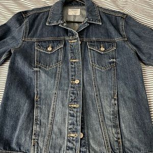 Boyfriend trucker jean jacket size medium brand new
